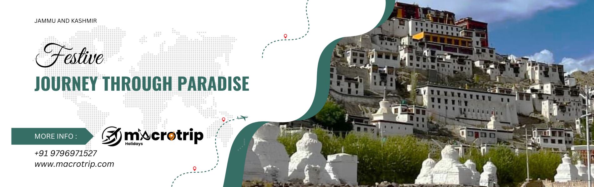 Epic Srinagar to Leh Ladakh Tour
